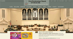 Desktop Screenshot of firstpreslibertyville.org